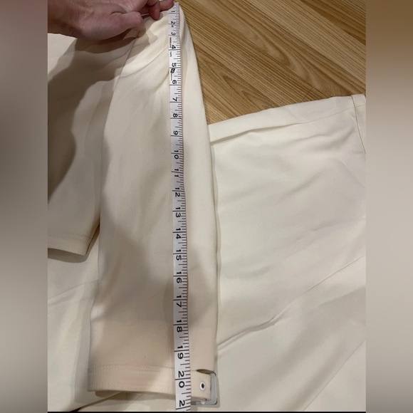 Rare Gianni Versace Couture cream women pant suit vintage Wool 44, Made In Italy - Picture 6 of 8